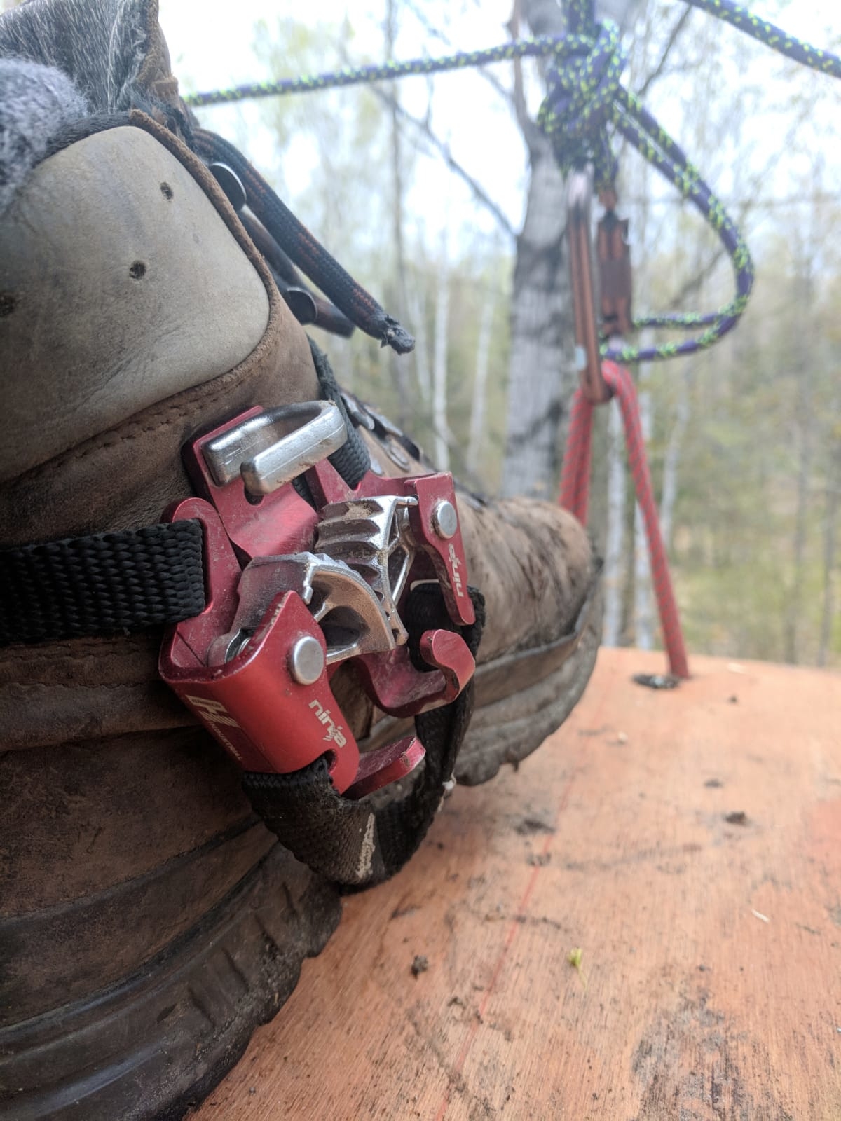Harken Safety & Rescue Ninja Foot Ascender Case Study Figure Nine