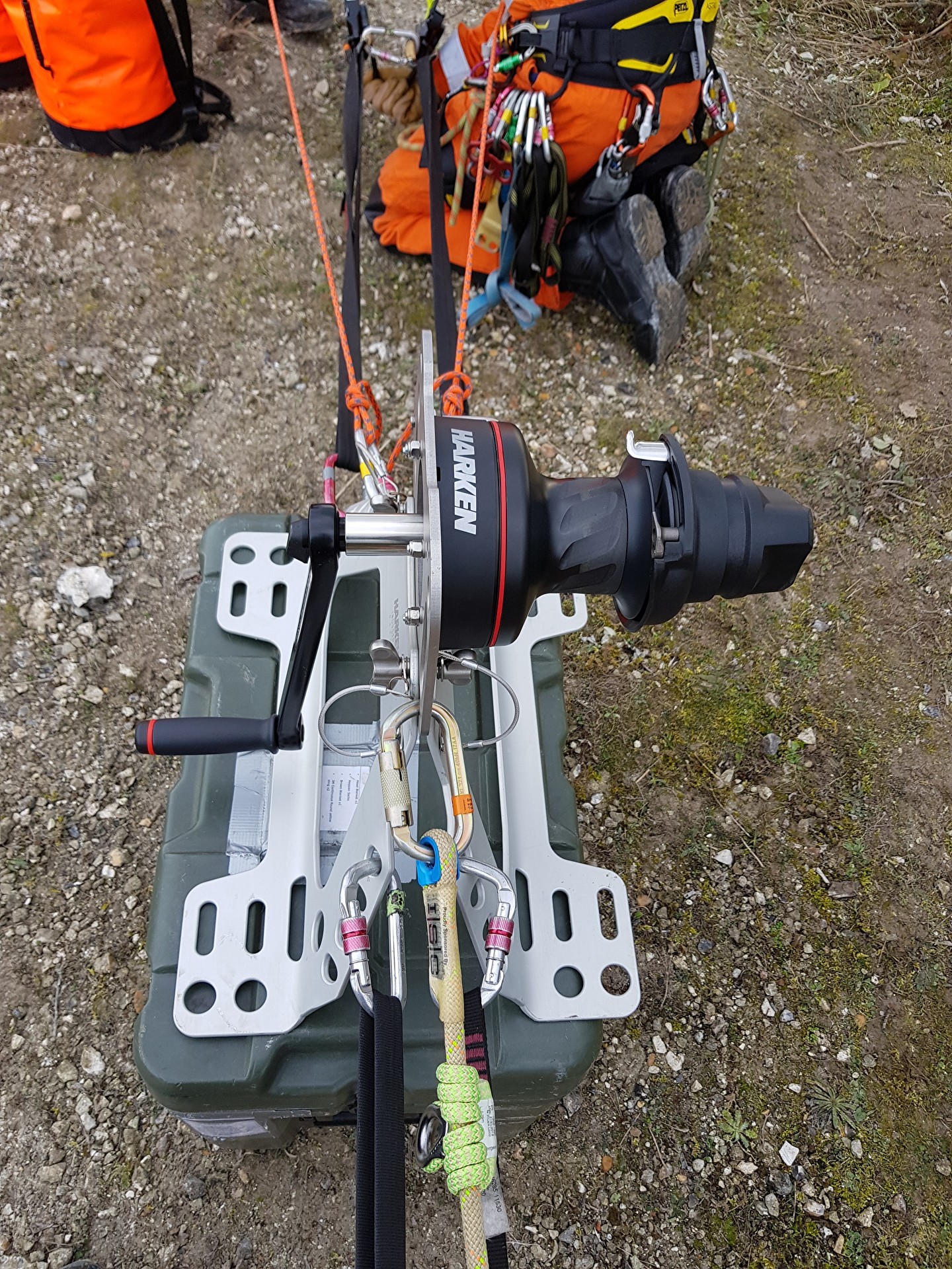 Nuova base di supporto TelluMount di Harken Safety & Rescue per LokHead